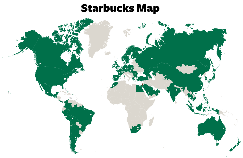 Starbucks Category Map（カテゴリーマップ）